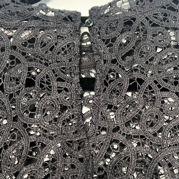 Loft lace grey 3/4 sleeve top - Picture 6 of 6